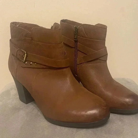 ROCKPORT Trutech Leather Booties Size 8.5 - Picture 4 of 12